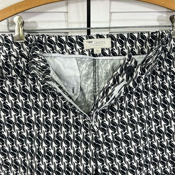 Talbots Crop Pants Size 18W Tuscan Bird Print - Picture 11 of 13